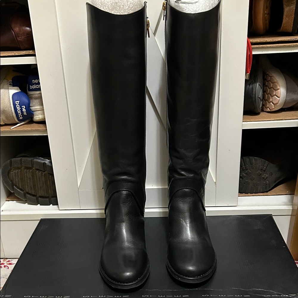 Steven By Steve Madden Black Winter Boots